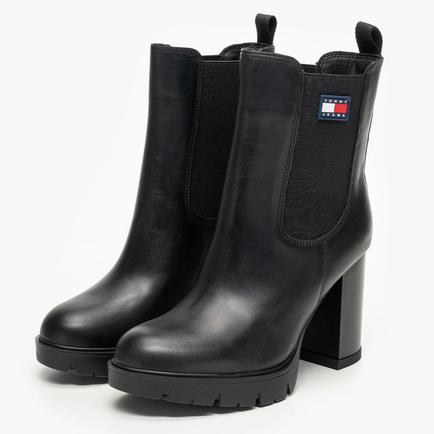 Tommy Hilfiger Heel.Lth Γυναικείο Μποτάκι Tommy Hilfiger Heel.Lth Γυναικείο Μποτάκι