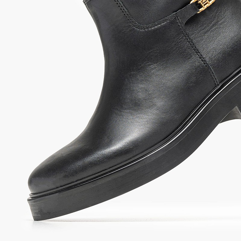 Tommy Hilfiger Horsebit.Long Γυναικεία Μπότα