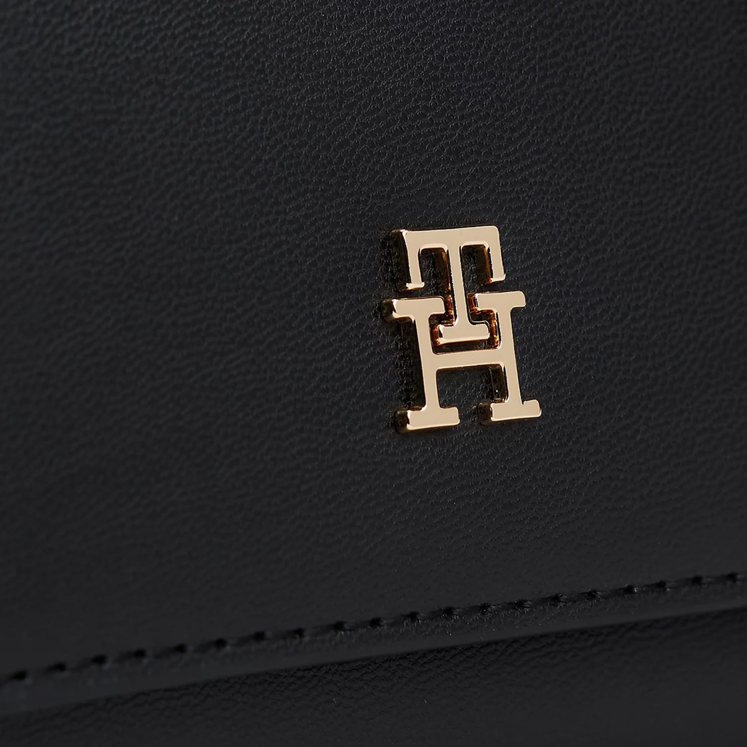 Tommy Hilfiger Icon.Trifold Γυνακεία Πορτοφόλια Tommy Hilfiger Icon.Trifold-Black
