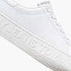 Tommy Hilfiger Logo.Sneaker Γυναικείο Παπούτσι Casual Tommy Hilfiger Logo.Sneaker-White