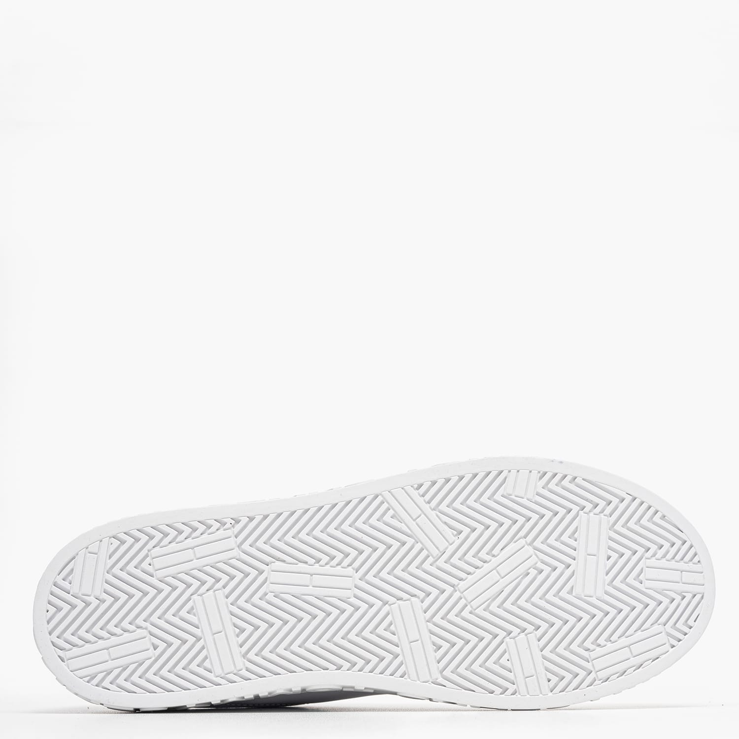 Tommy Hilfiger Logo.Sneaker Γυναικείο Παπούτσι Casual Tommy Hilfiger Logo.Sneaker-White