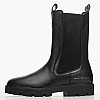 Tommy Hilfiger Mid.Chelsea Γυναικείο Μποτάκι Tommy Hilfiger Mid.Chelsea-Black