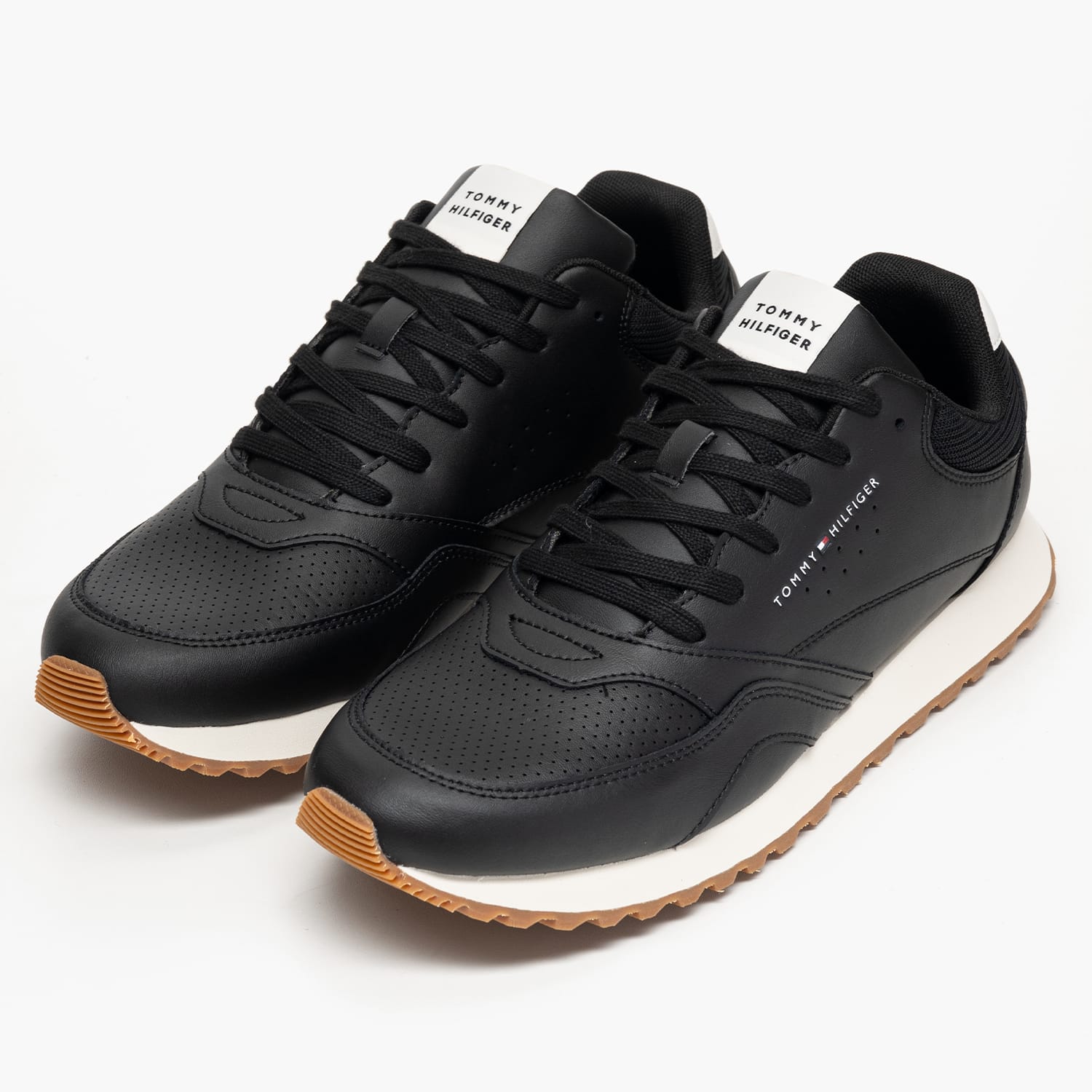 Tommy Hilfiger Rnr.Ess Ανδρικό Παπούτσι Casual Tommy Hilfiger Rnr.Ess-Black