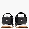 Tommy Hilfiger Rnr.Ess Ανδρικό Παπούτσι Casual Tommy Hilfiger Rnr.Ess-Black