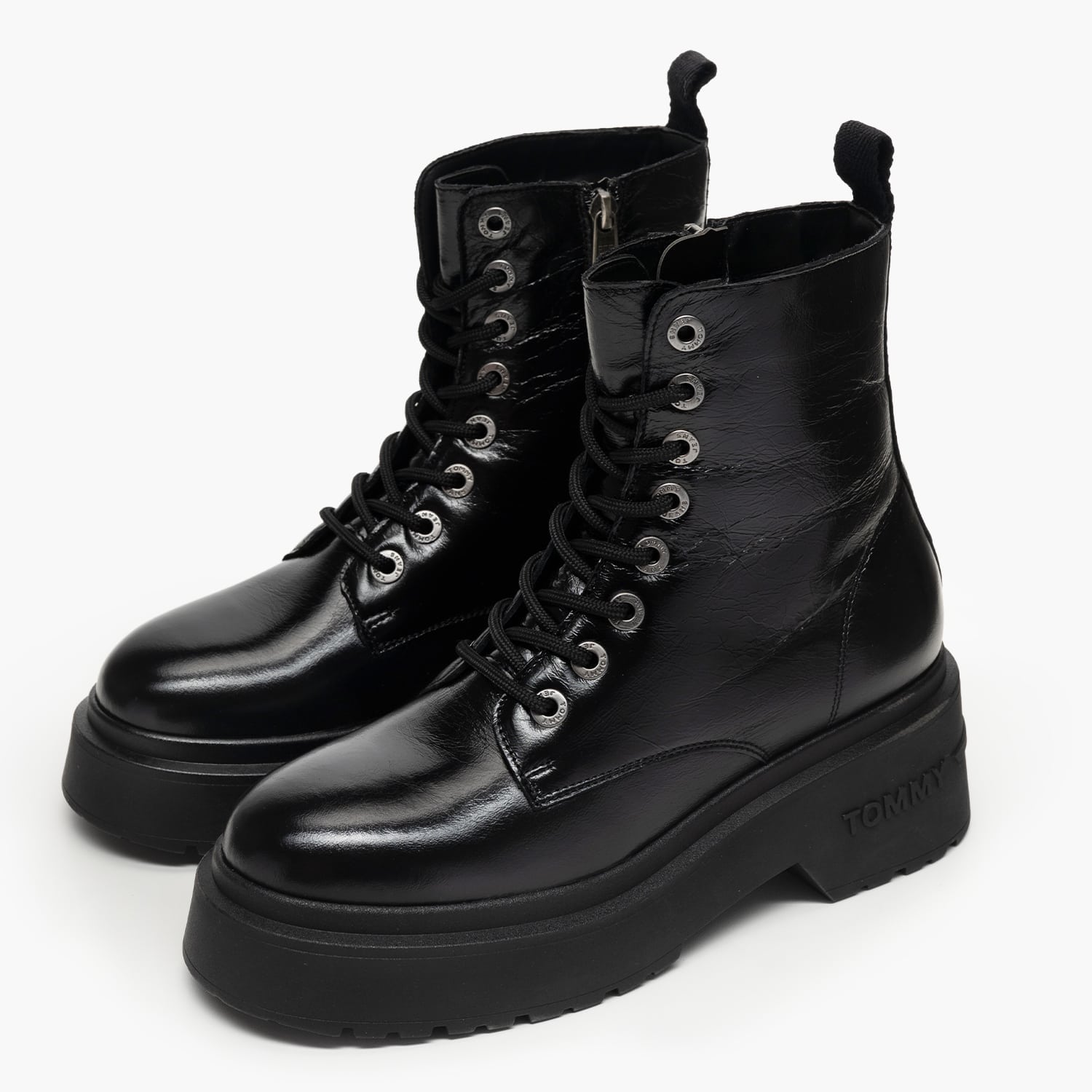 Tommy Hilfiger Shiny.Boot Γυναικείο Μποτάκι Tommy Hilfiger Shiny.Boot-Black