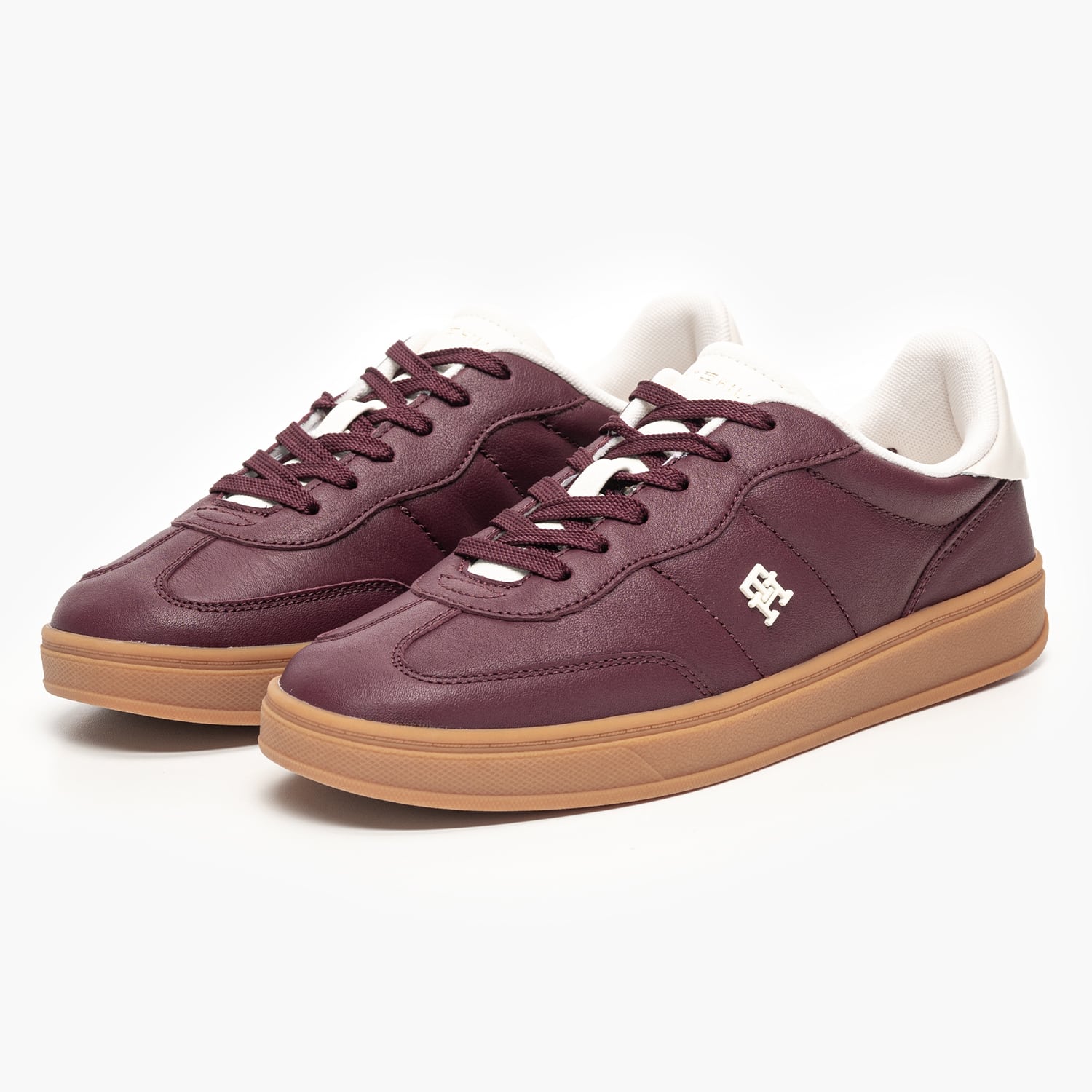 Tommy Hilfiger Shiny.Snkr-Bordo