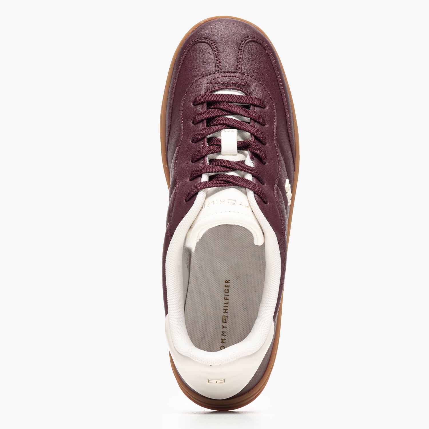 Tommy Hilfiger Shiny.Snkr-Bordo
