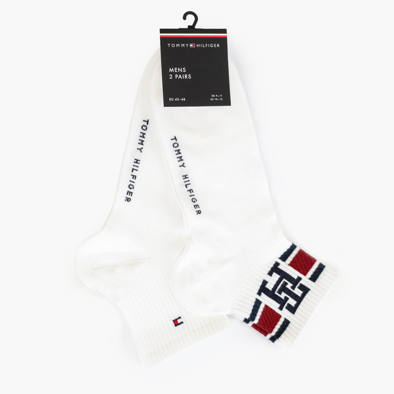 Tommy Hilfiger Sport.2p Ανδρική Κάλτσα Tommy Hilfiger Sport.2p-White