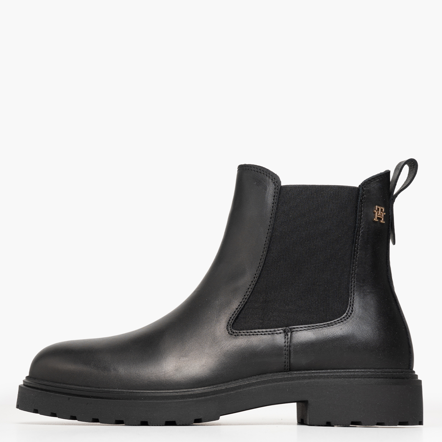 Tommy Hilfiger Th.Cleated Γυναικείο Μποτάκι Tommy Hilfiger Th.Cleated-Black