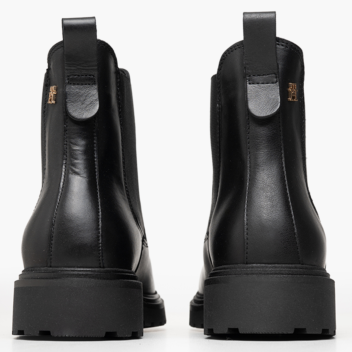 Tommy Hilfiger Th.Cleated Γυναικείο Μποτάκι Tommy Hilfiger Th.Cleated-Black