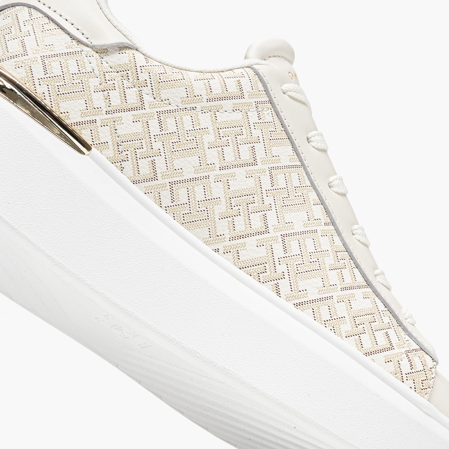 Tommy Hilfiger Th.Platform Γυναικείο Παπούτσι Casual Tommy Hilfiger Th.Platform-Beige