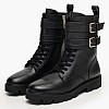 Tommy Hilfiger Tommy.Biker Γυναικείο Μποτάκι Tommy Hilfiger Tommy.Biker-Black