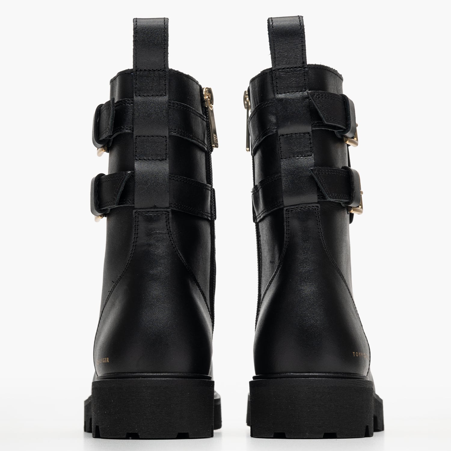 Tommy Hilfiger Tommy.Biker Γυναικείο Μποτάκι Tommy Hilfiger Tommy.Biker-Black
