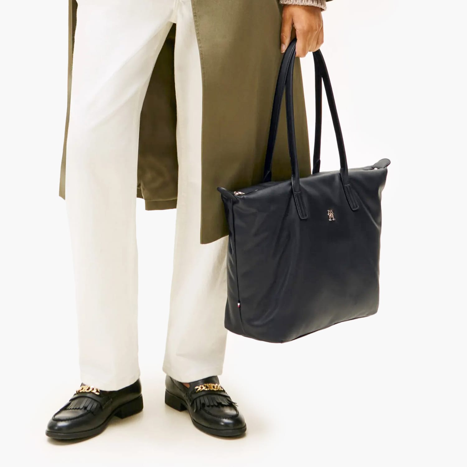 Tommy Hilfiger Tote.Soft Γυναικεία Τσάντα Tommy Hilfiger Tote.Soft-Black