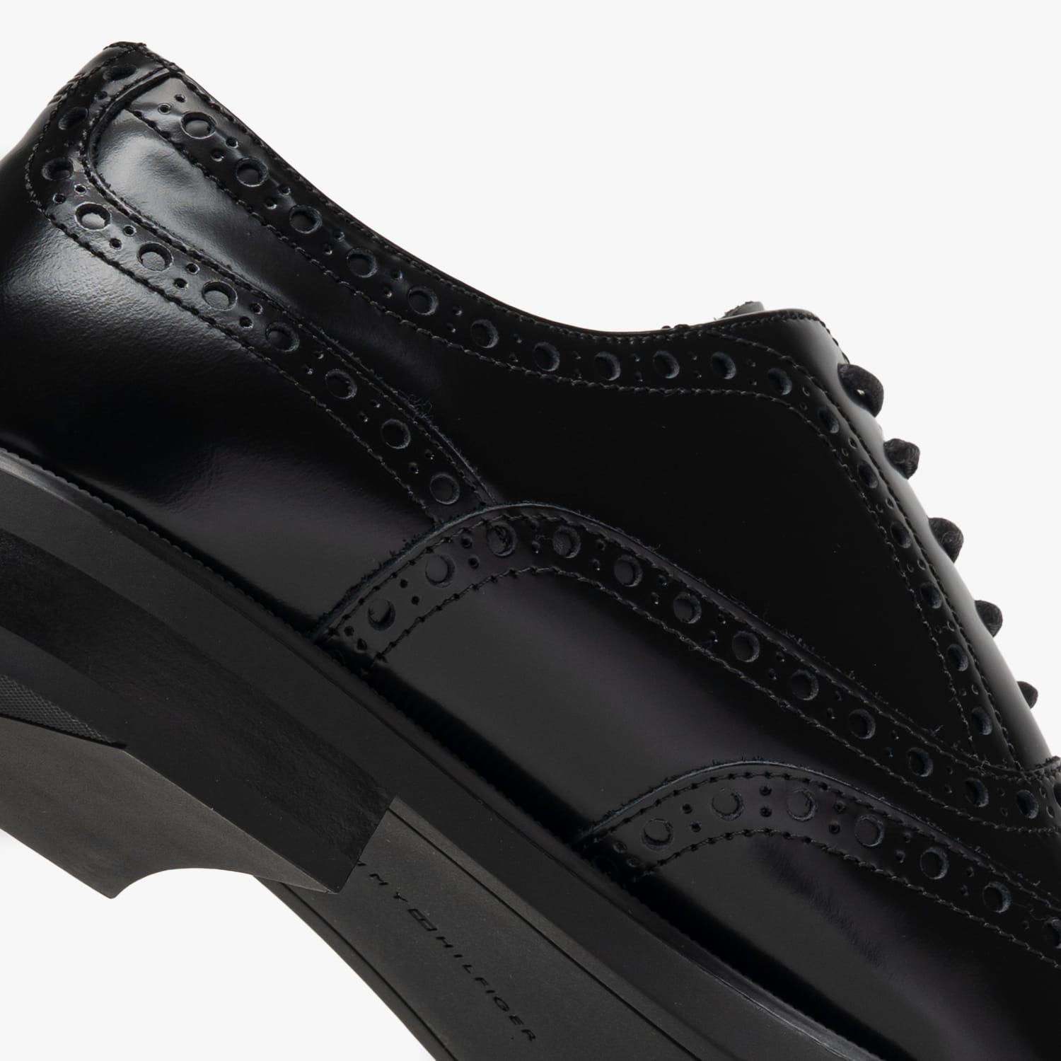 Tommy Hilfiger Vogue.Lth Ανδρικό Παπούτσι Δετό Tommy Hilfiger Vogue.Lth-Black