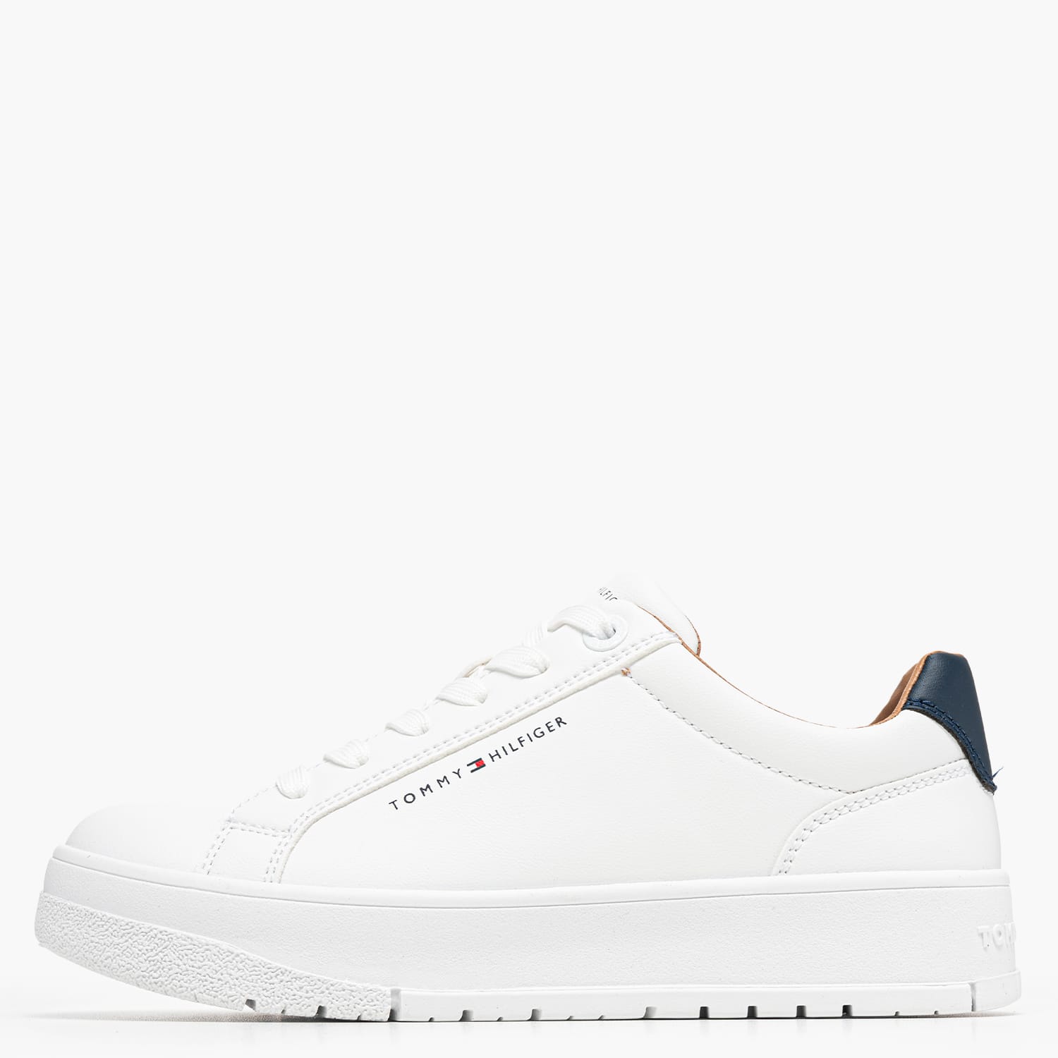 Tommy Hilfiger White.Laceup Παιδικά Παπούτσια Casual