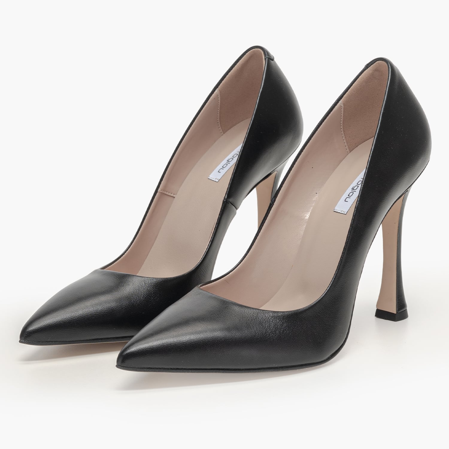 Mortoglou 2544.1002 Γυναικεία Γόβα & Peeptoe Ψηλή