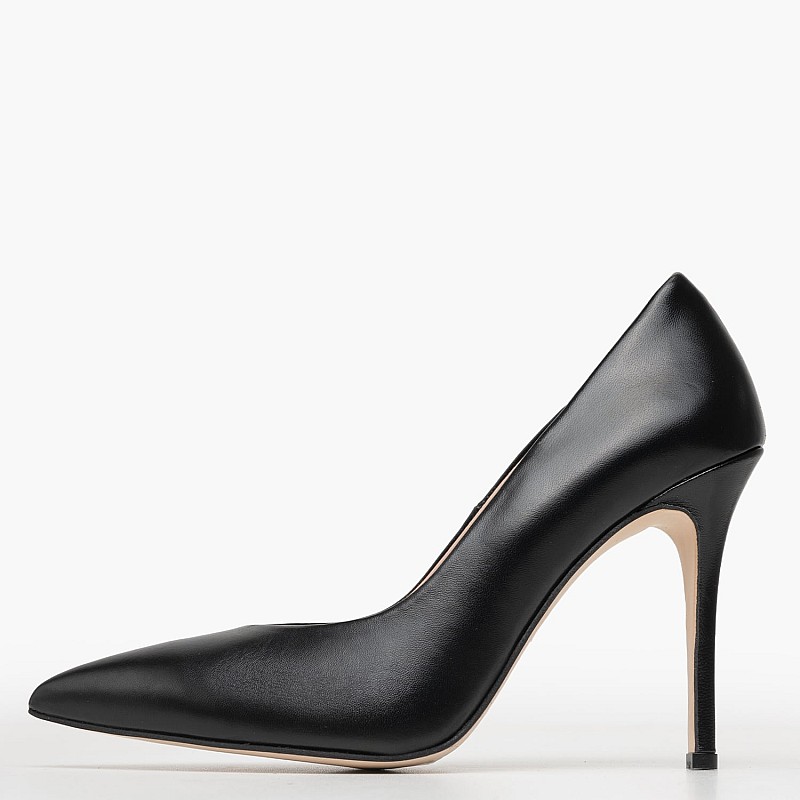 Mortoglou 2546.1001100 Γυναικεία Γόβα & Peeptoe Ψηλή