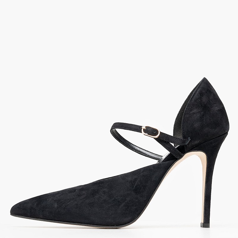 Mortoglou 2548.1001136 Γυναικεία Γόβα & Peeptoe Ψηλή