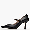 Mortoglou 2548.738116 Γυναικεία Γόβα & Peeptoe Χαμηλή Mortoglou 2548.738116-Black