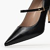 Mortoglou 2548.738116 Γυναικεία Γόβα & Peeptoe Χαμηλή Mortoglou 2548.738116-Black