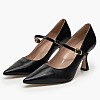 Mortoglou 2548.738116 Γυναικεία Γόβα & Peeptoe Χαμηλή Mortoglou 2548.738116-Black