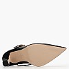 Mortoglou 2548.738116 Γυναικεία Γόβα & Peeptoe Χαμηλή Mortoglou 2548.738116-Black