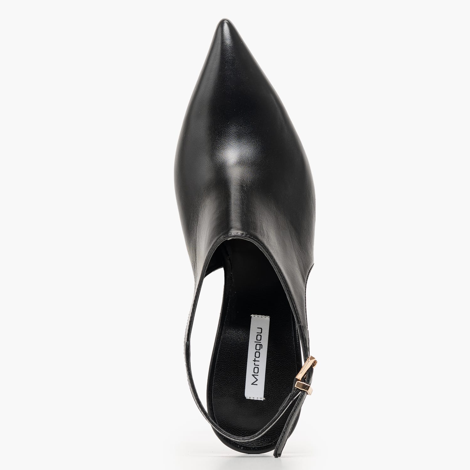 Mortoglou 2548.74984A Γυναικεία Γόβα & Peeptoe Ψηλή Mortoglou 2548.74984A-Black