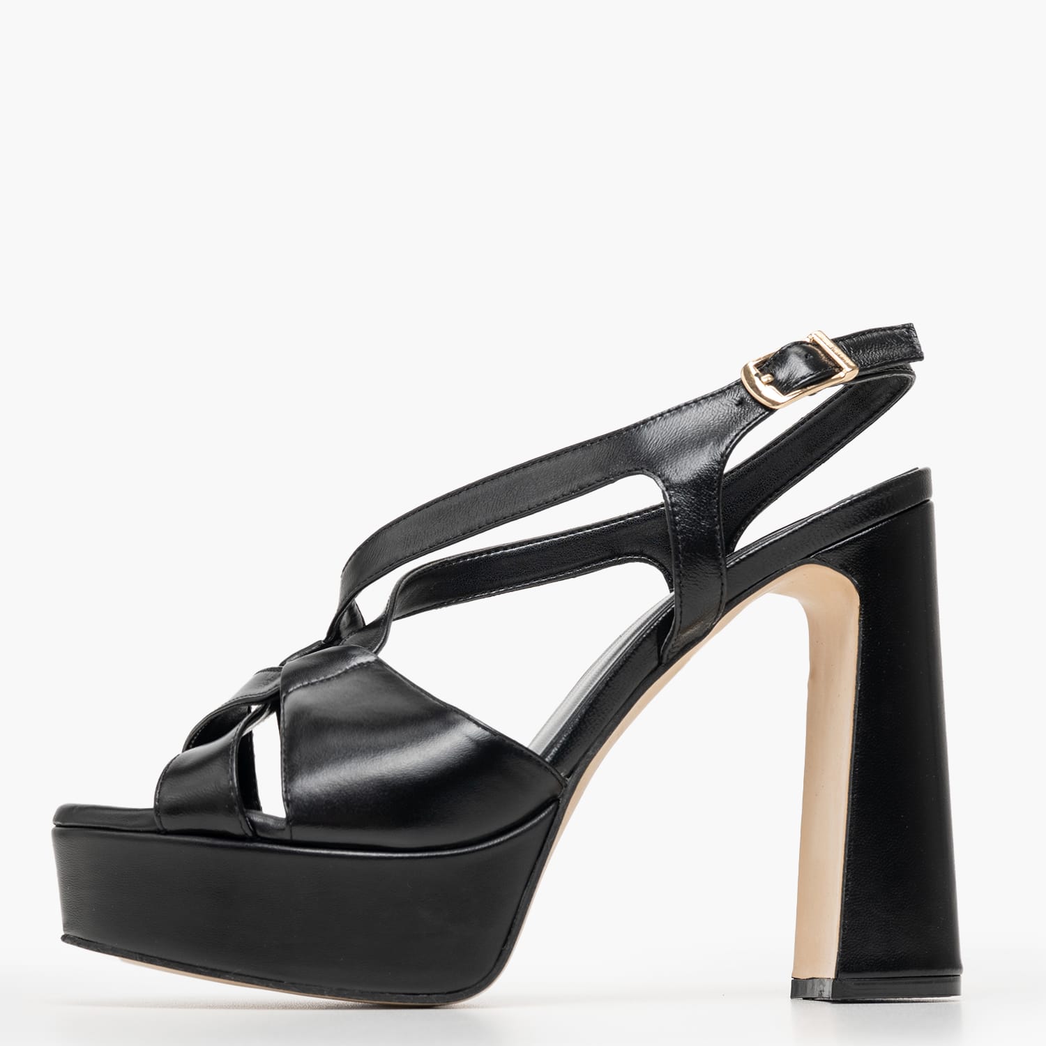 Mortoglou 2554.91759 Γυναικείο Πέδιλο Ψηλό Mortoglou 2554.91759-Black