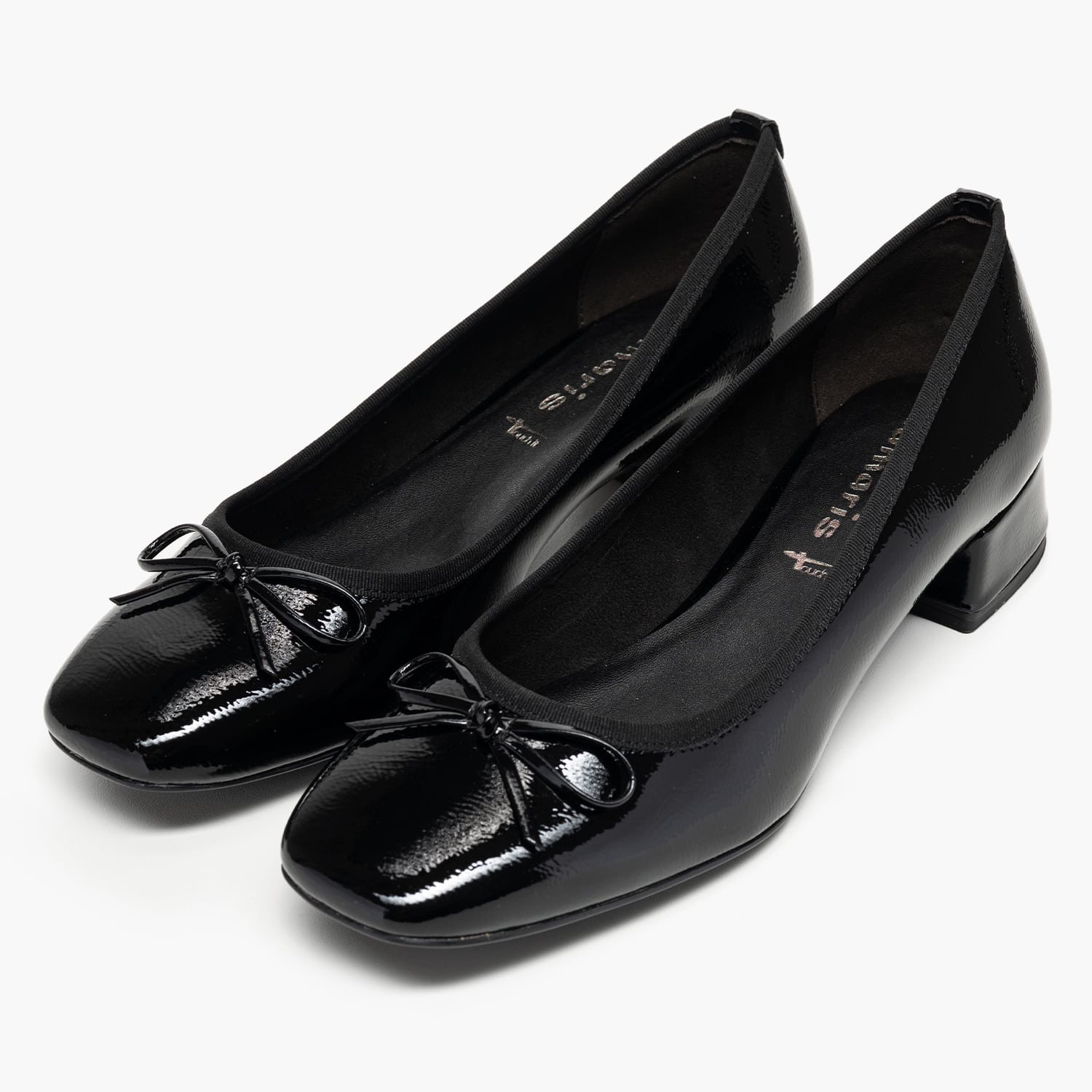 Tamaris 22301 Γυναικεία Γόβα & Peeptoe Χαμηλή Tamaris 22301-Black