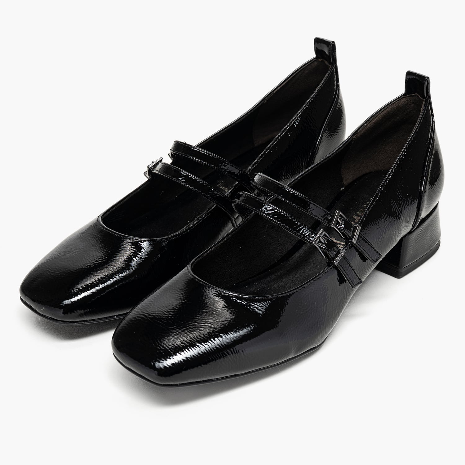 Tamaris 22318 Γυναικεία Γόβα & Peeptoe Χαμηλή Tamaris 22318-Black