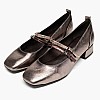 Tamaris 22318 Γυναικεία Γόβα & Peeptoe Χαμηλή Tamaris 22318-Grey