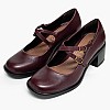 Tamaris 22411 Womens Pump & Peeptoe Low Tamaris 22411-Bordo