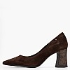 Tamaris 22427 Γυναικεία Γόβα & Peeptoe Ψηλή Tamaris 22427-Brown
