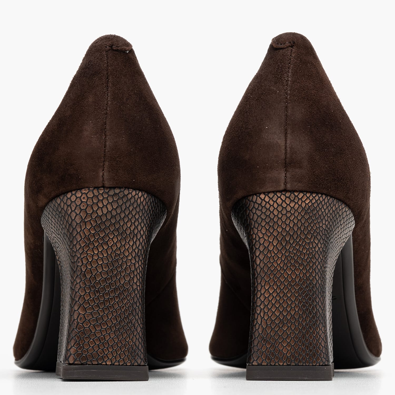 Tamaris 22427 Γυναικεία Γόβα & Peeptoe Ψηλή Tamaris 22427-Brown