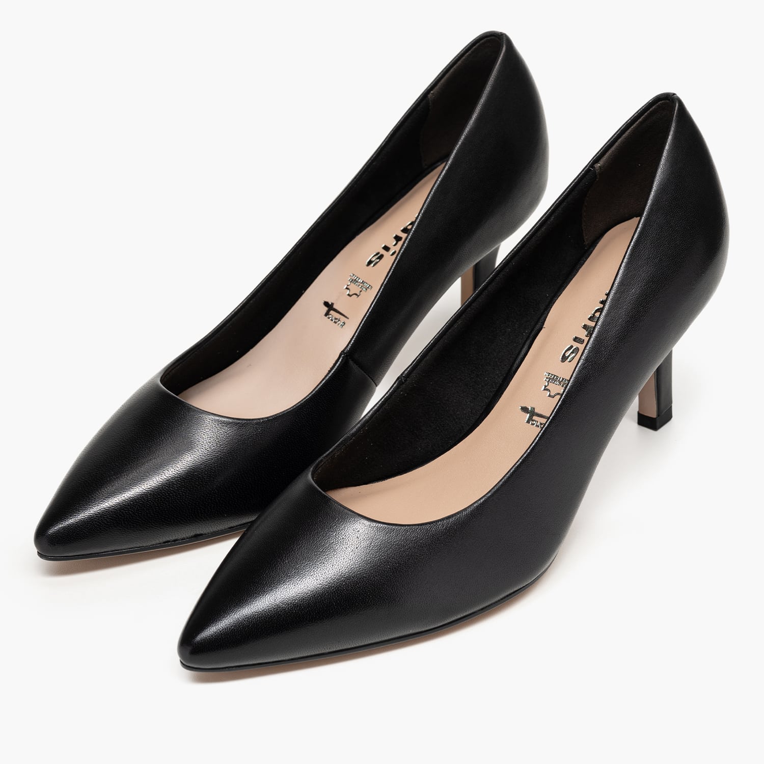 Tamaris 22434 Γυναικεία Γόβα & Peeptoe Χαμηλή Tamaris 22434-Black