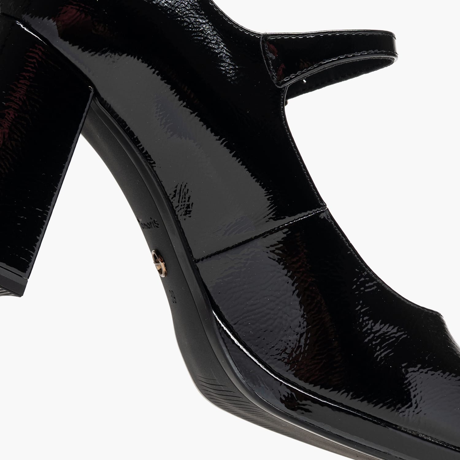 Tamaris 22462 Γυναικεία Γόβα & Peeptoe Ψηλή Tamaris 22462-Black