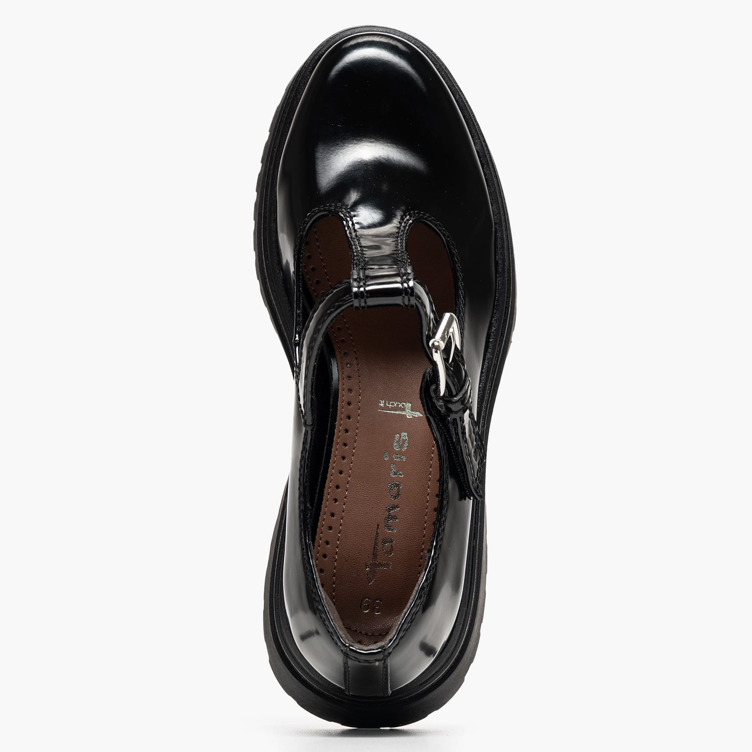 Tamaris 24324 Γυναικείο Μοκασίνι Tamaris 24324-Black