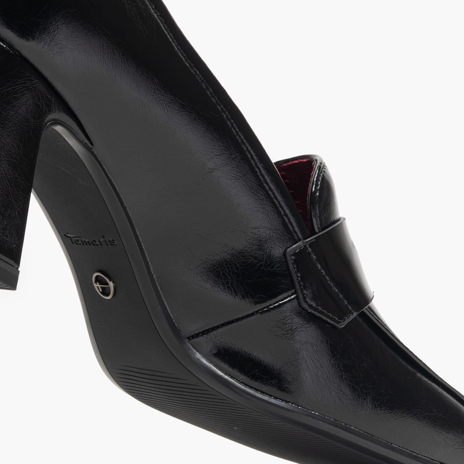 Tamaris 24466 Γυναικεία Γόβα & Peeptoe Χαμηλή Tamaris 24466-Black