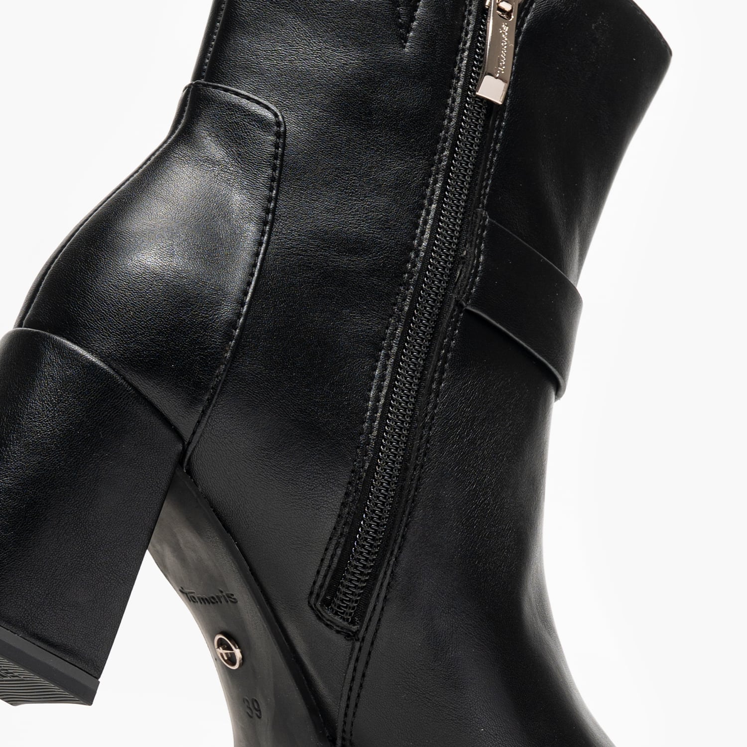 Tamaris 25337 Γυναικείο Μποτάκι Tamaris 25337-Black