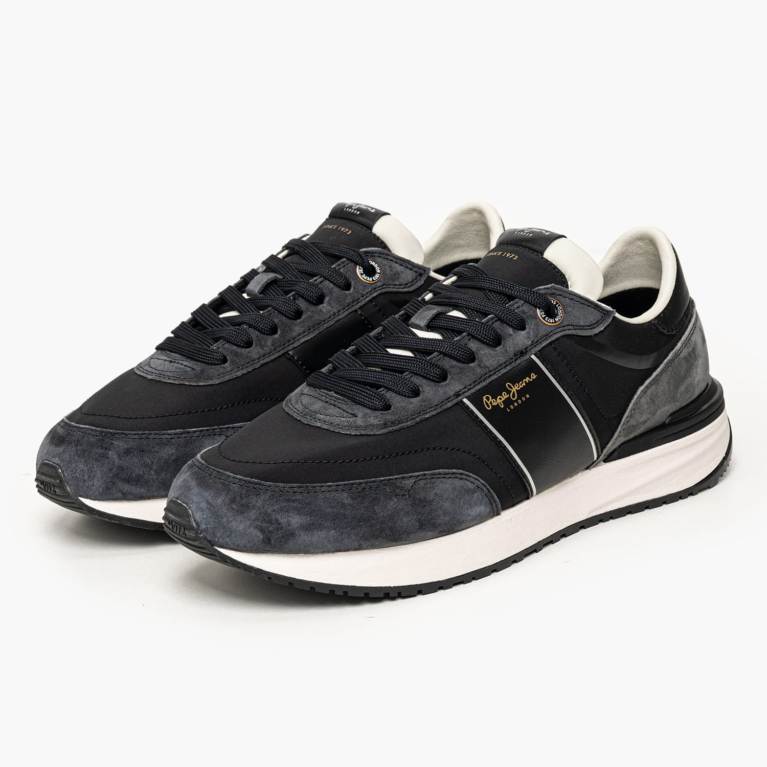 Pepe Jeans Buster.Serie Mens Casual Shoe Pepe Jeans Buster.Serie-Black