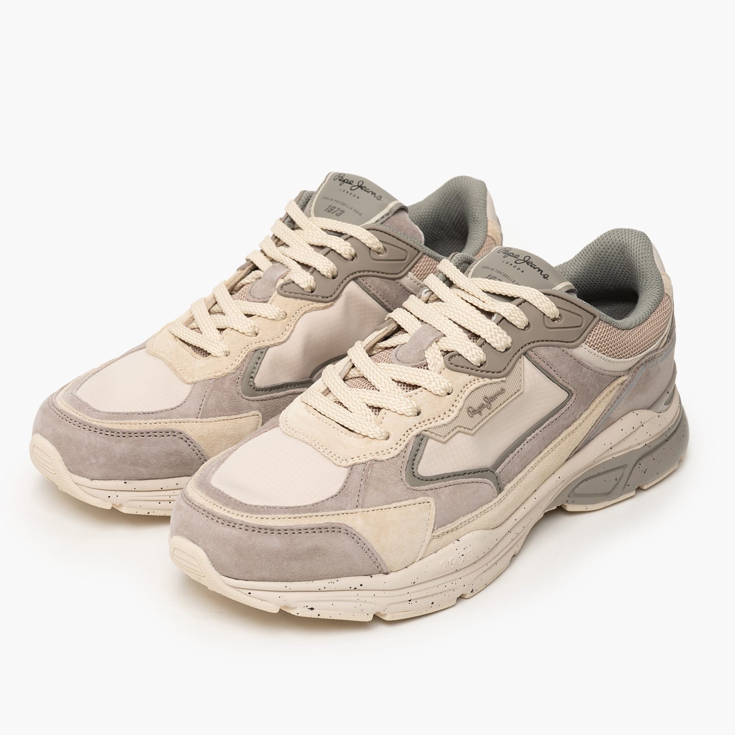 Pepe Jeans Dave.Earth Mens Casual Shoe Pepe Jeans Dave.Earth-Beige