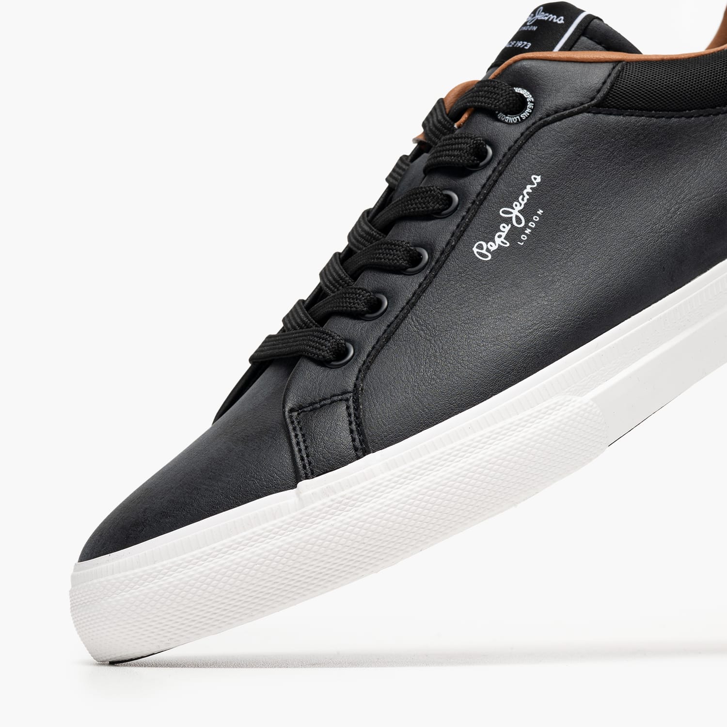 Pepe Jeans Kenton.Court Mens Casual Shoe Pepe Jeans Kenton.Court-Black