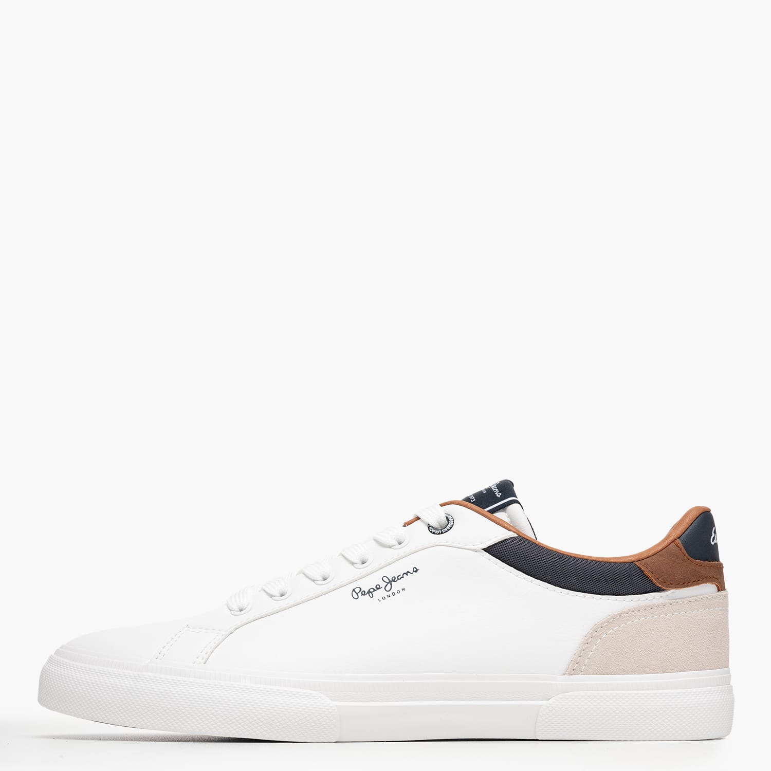 Pepe Jeans Kenton.Court Mens Casual Shoe Pepe Jeans Kenton.Court-White