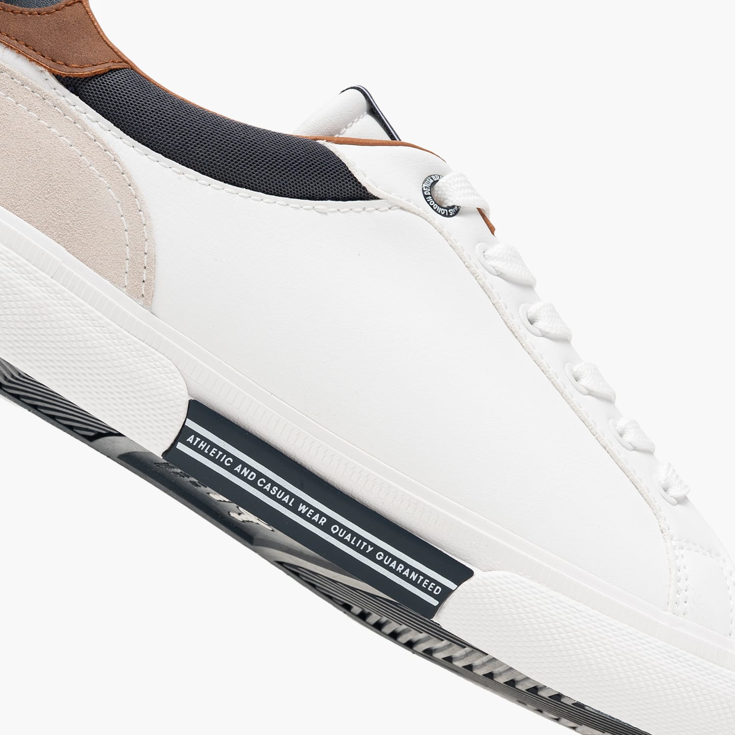Pepe Jeans Kenton.Court Mens Casual Shoe Pepe Jeans Kenton.Court-White