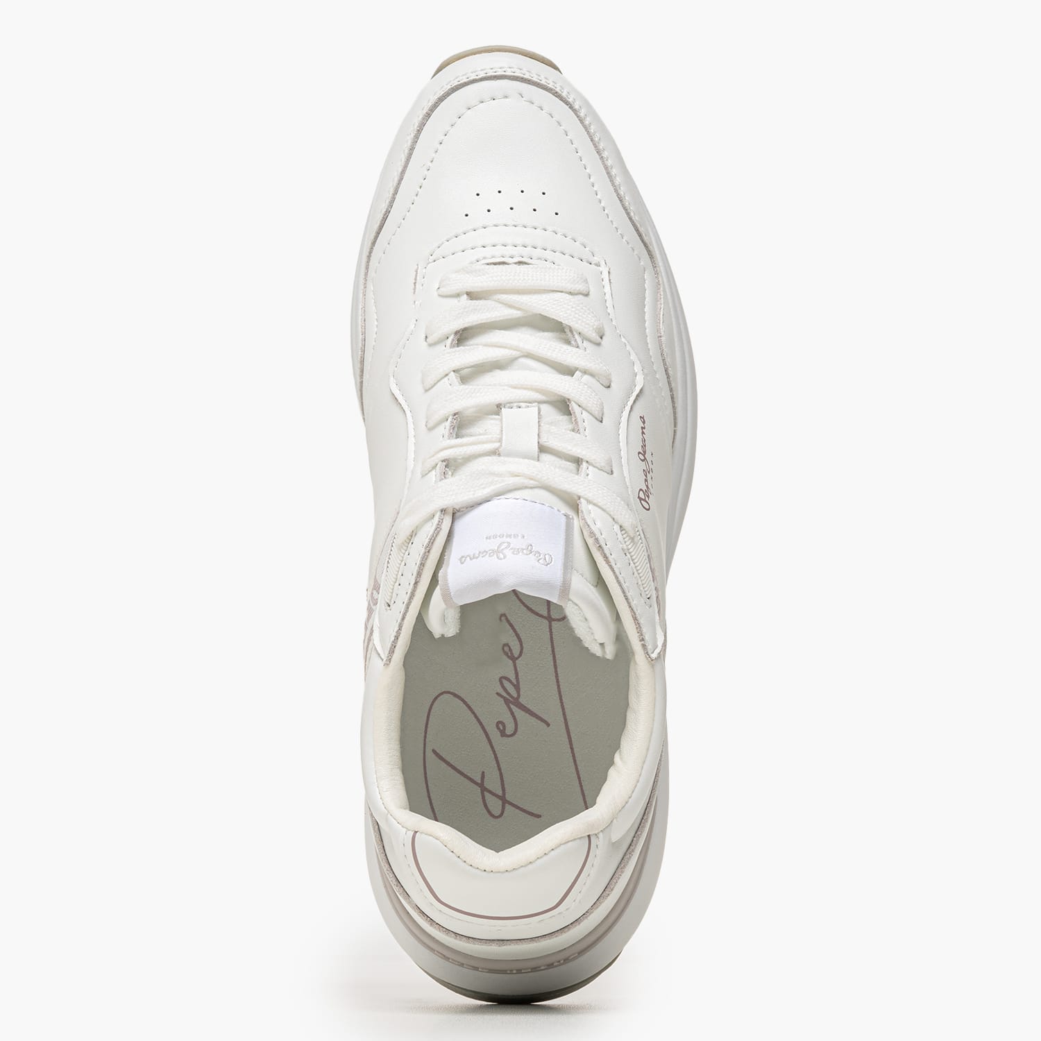 Pepe Jeans Kim.Action Γυναικείο Παπούτσι Casual Pepe Jeans Kim.Action-White