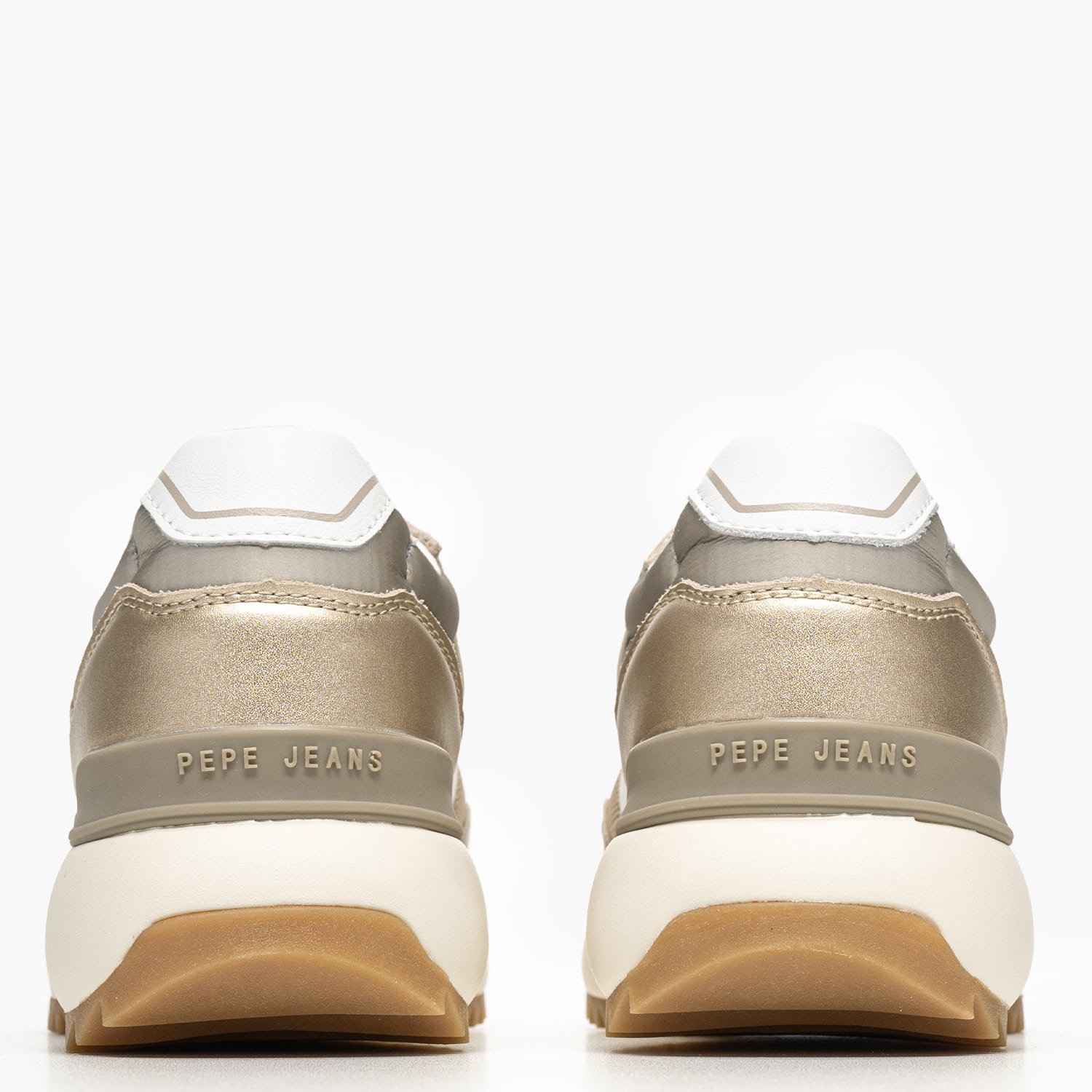 Pepe Jeans Kimi.Mesh Γυναικείο Παπούτσι Casual Pepe Jeans Kimi.Mesh-Gold