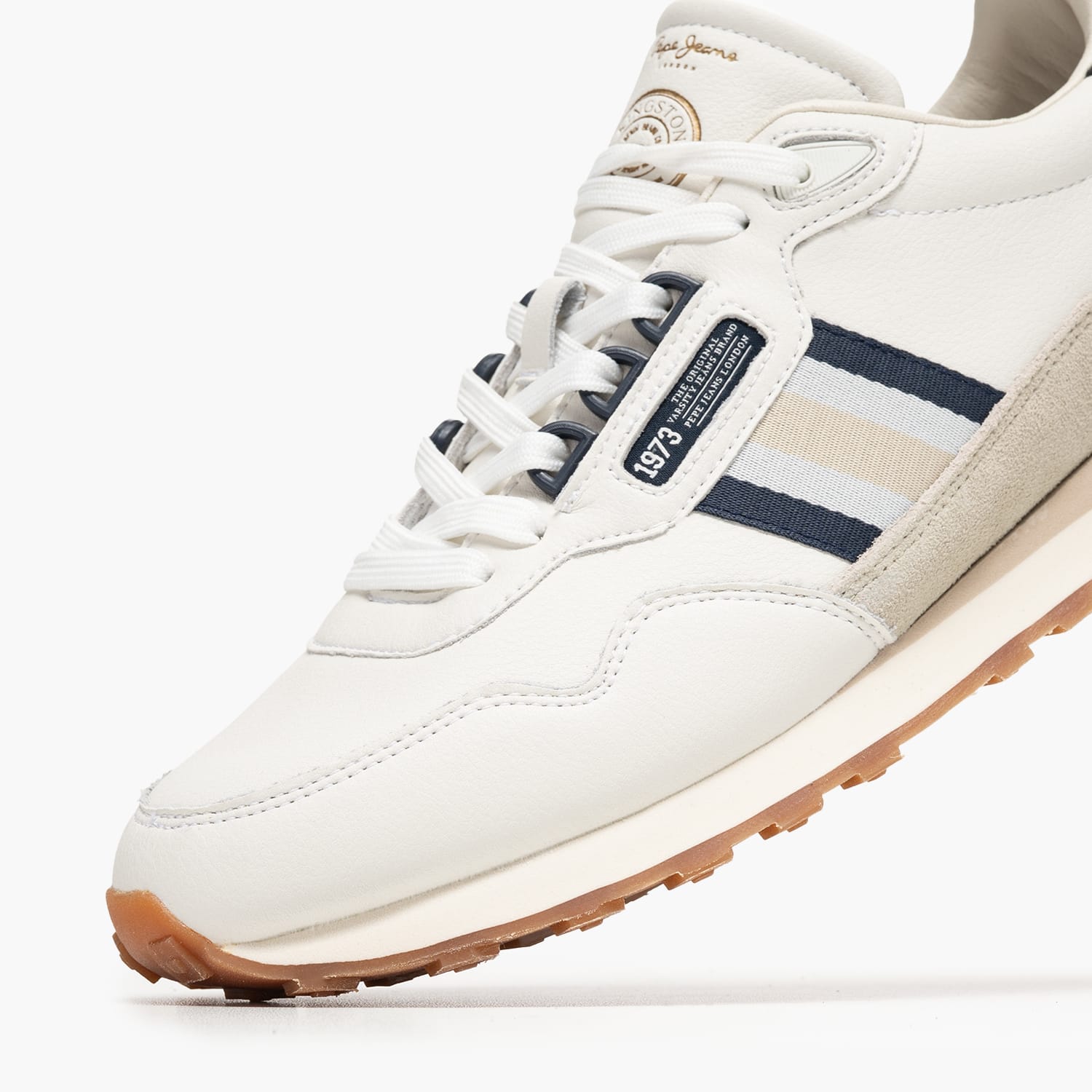 Pepe Jeans Kingston.Nature Ανδρικό Παπούτσι Casual Pepe Jeans Kingston.Nature-White