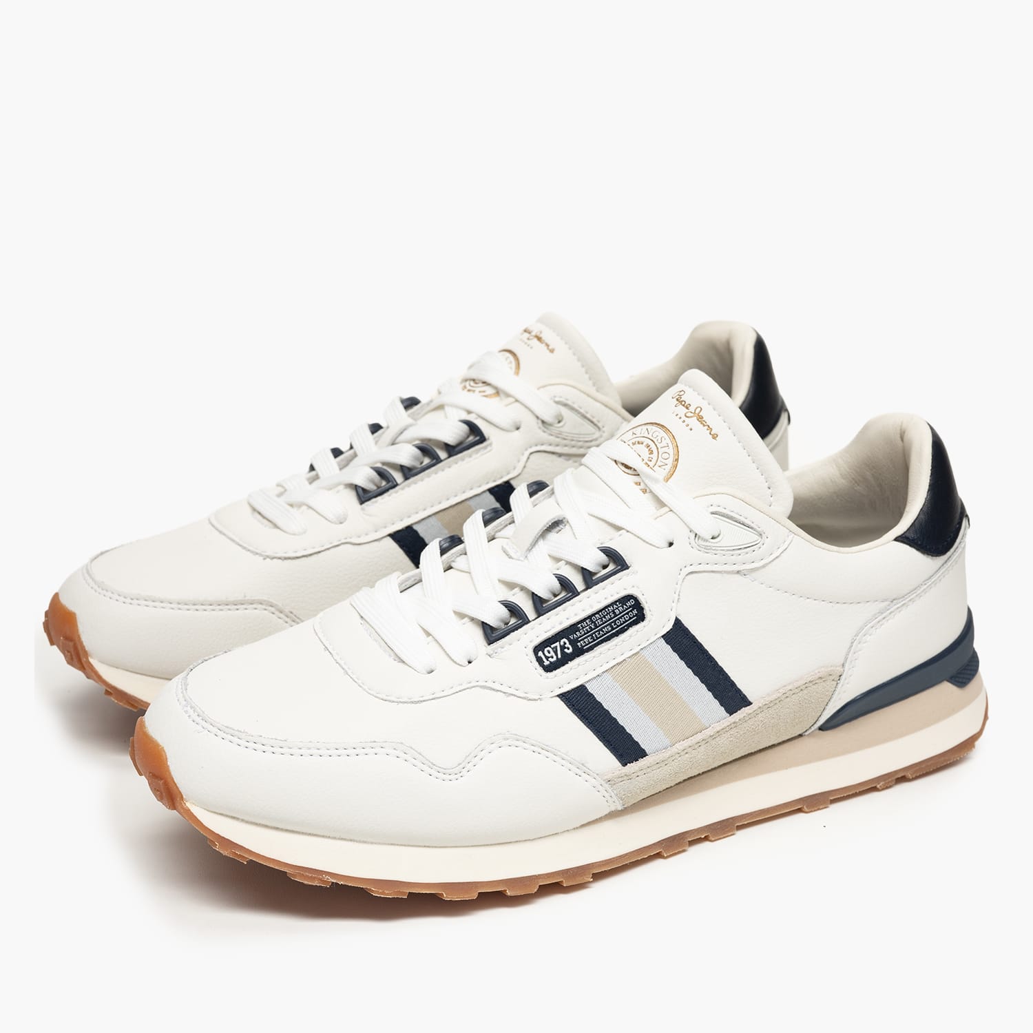 Pepe Jeans Kingston.Nature Ανδρικό Παπούτσι Casual Pepe Jeans Kingston.Nature-White