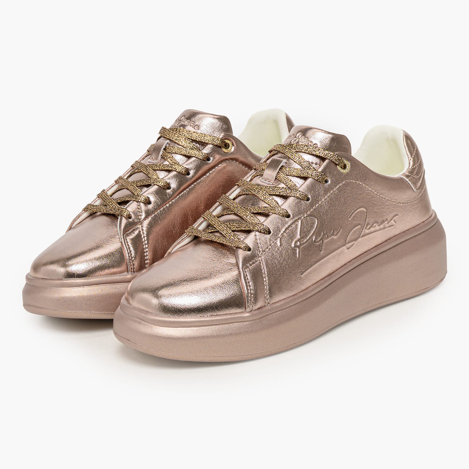 Pepe Jeans Yara.Stars Γυναικείο Παπούτσι Casual Pepe Jeans Yara.Stars-Bronze